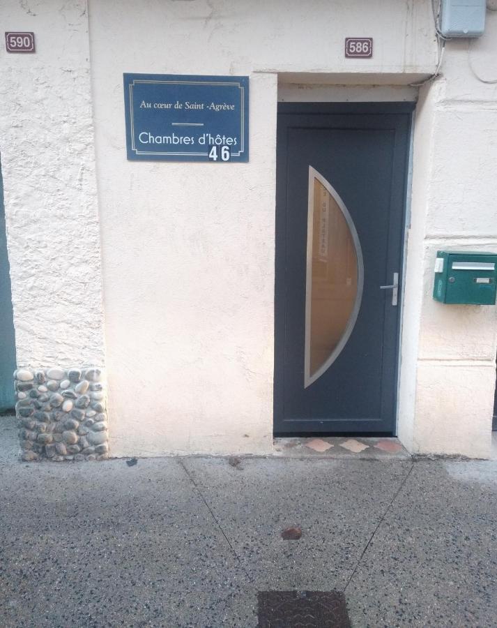 Au cœur de saint Agrève - Chambres d'hôtes Exterior foto
